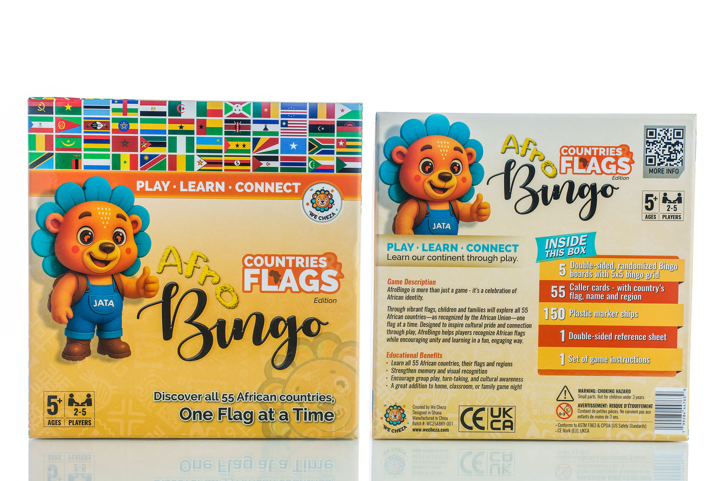 AfroBingo | African Countries & Flags Board Game