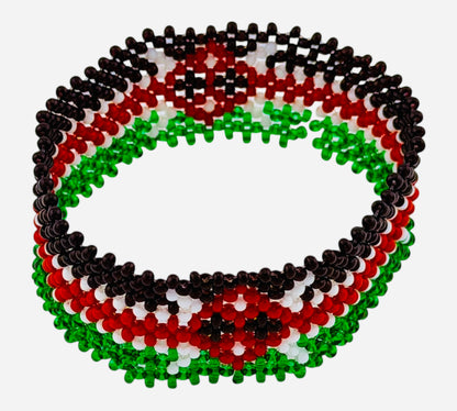 Kenya Flag Bracelet