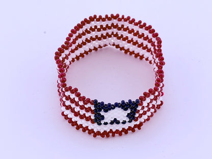 Liberia Flag Bracelet