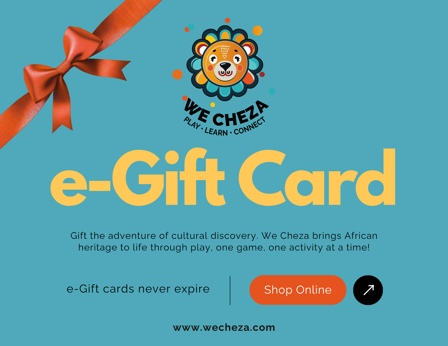 We Cheza e-Gift Card