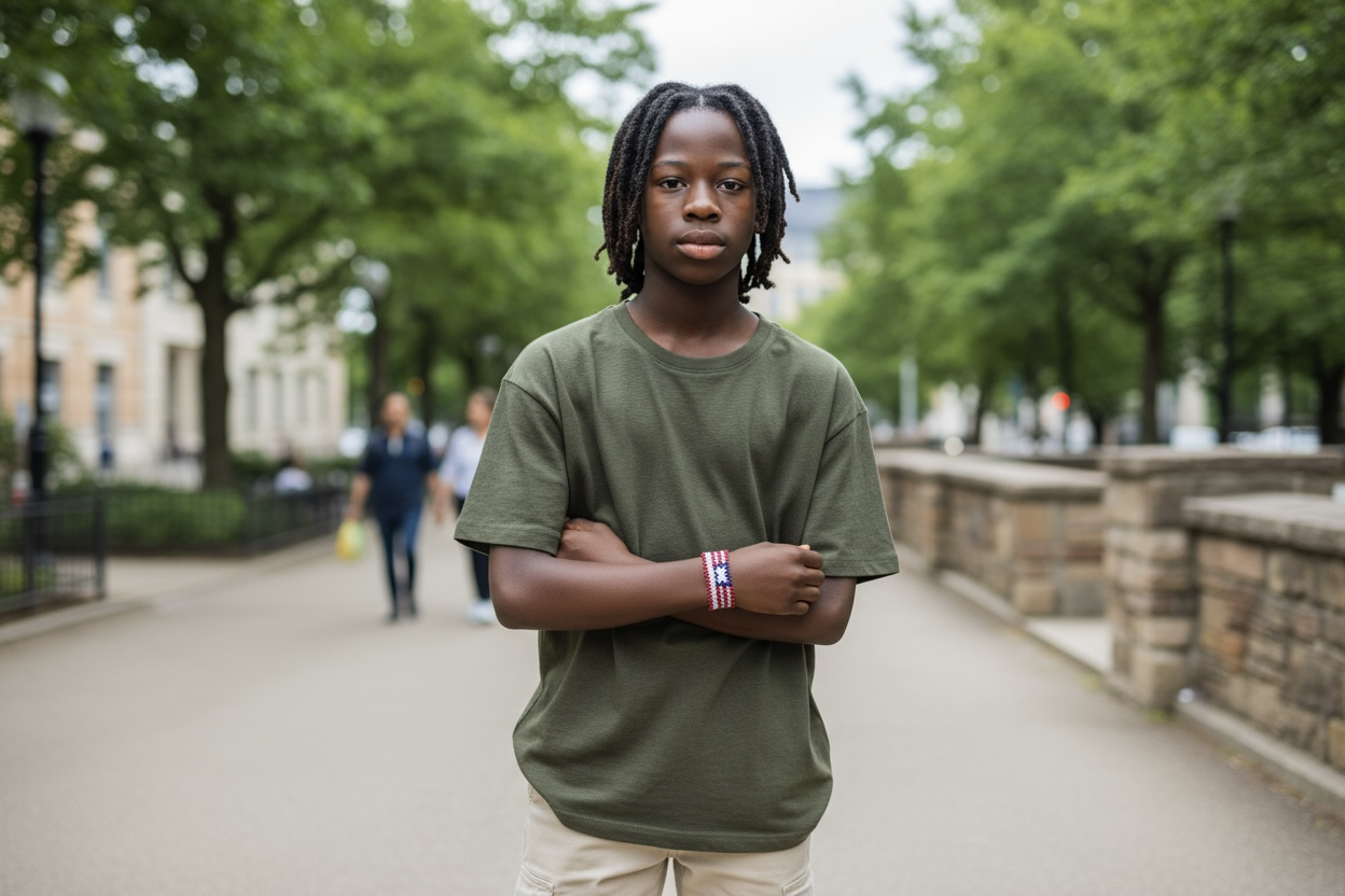 Liberia Flag Bracelet