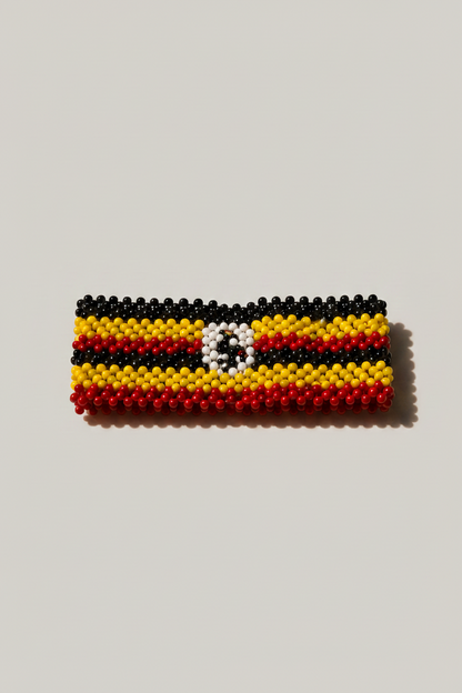 Uganda Flag Bracelet